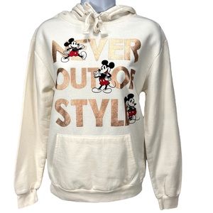 Disney Mickey‎ Mouse Pullover Hoodie Kangaroo Pouch Junior Small (3-5)